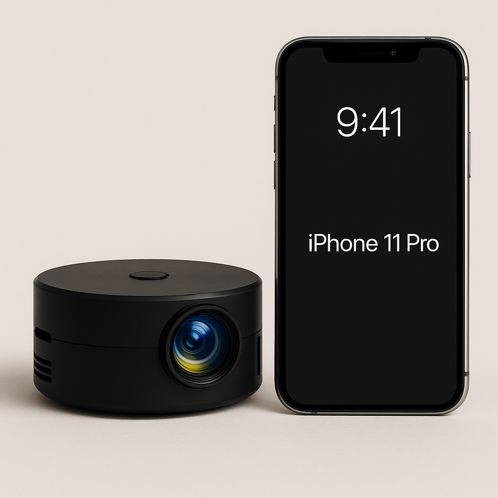 LumiCast™ Portable Mini Projector