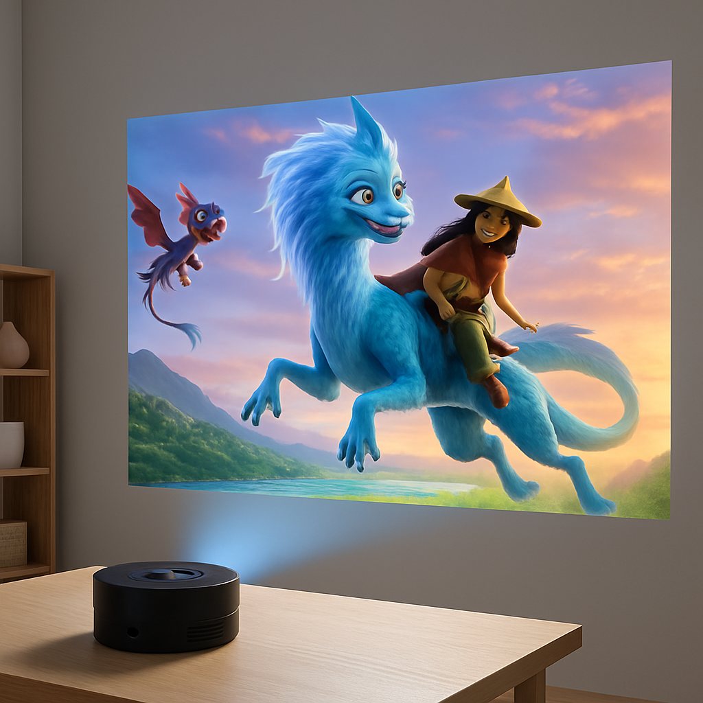 LumiCast™ Portable Mini Projector