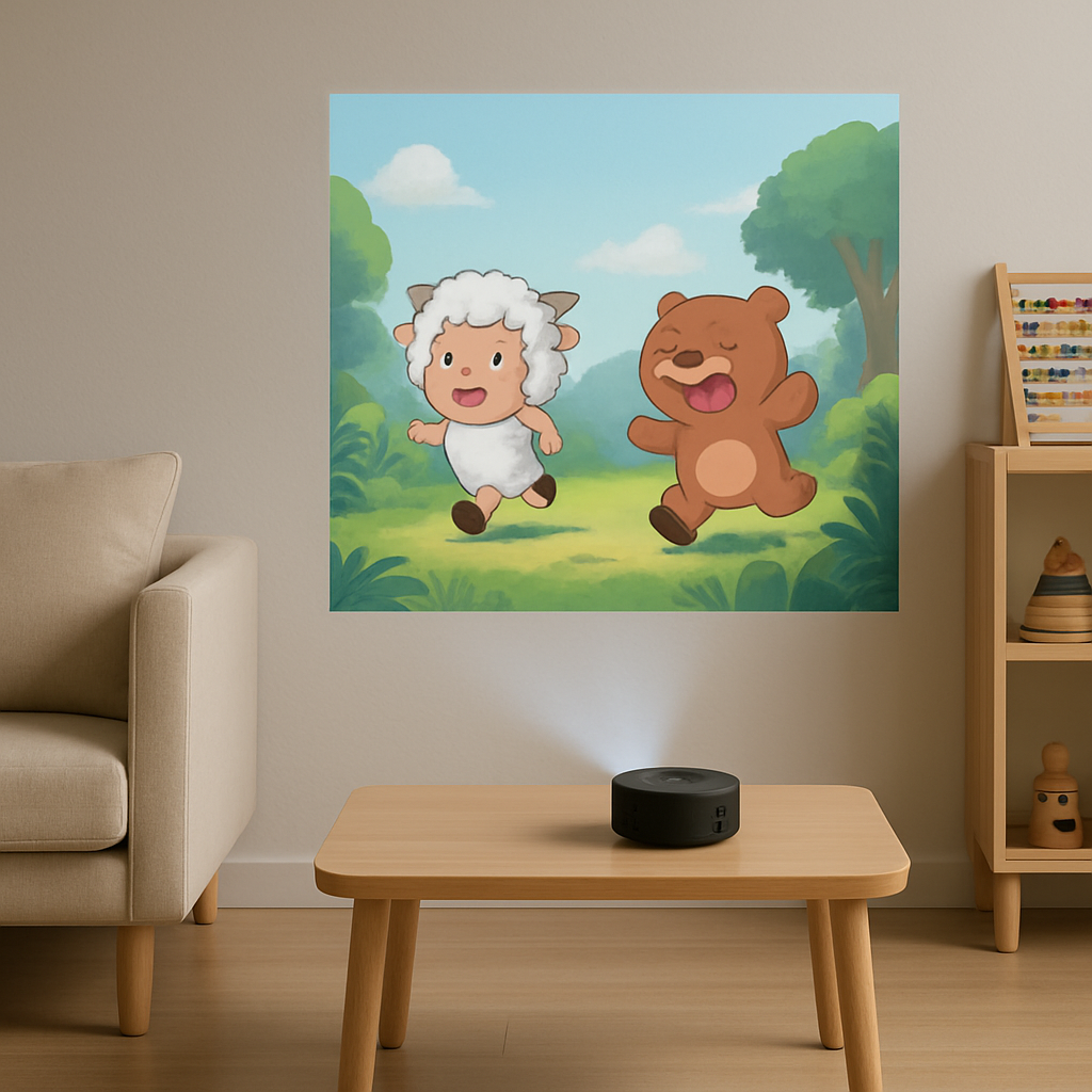 LumiCast™ Portable Mini Projector