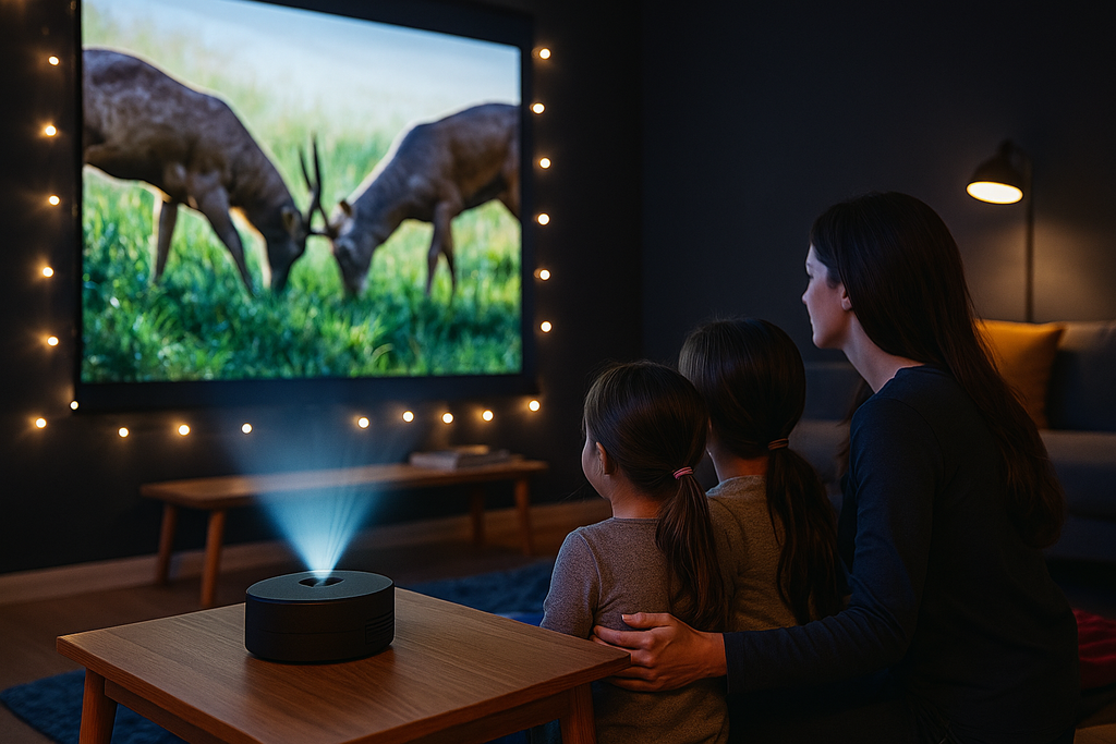 LumiCast™ Portable Mini Projector